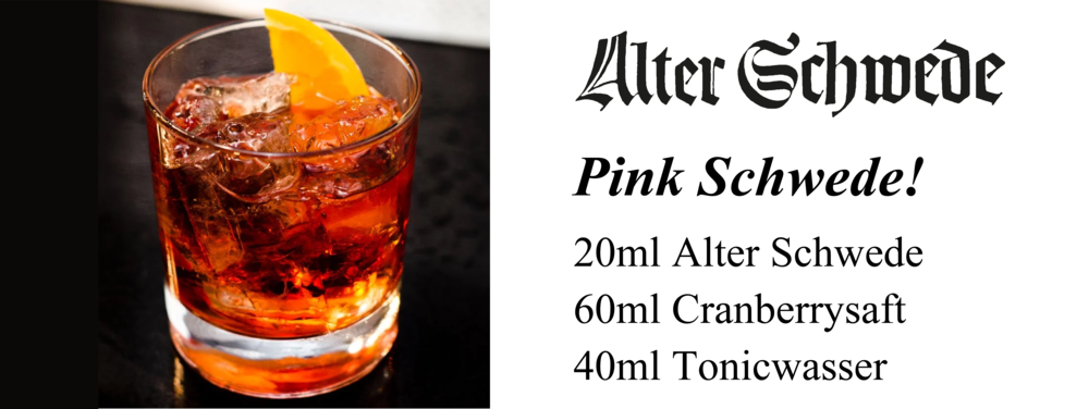 Pink Schwede Cocktail