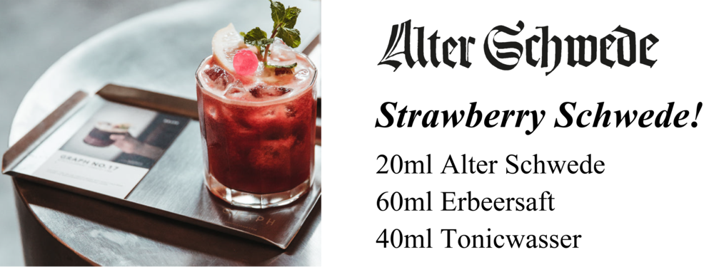 Strawberry Schwede Cocktail