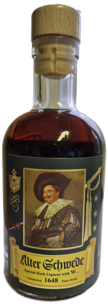 Alter Schwede 0,2 Liter Schmuckflasche